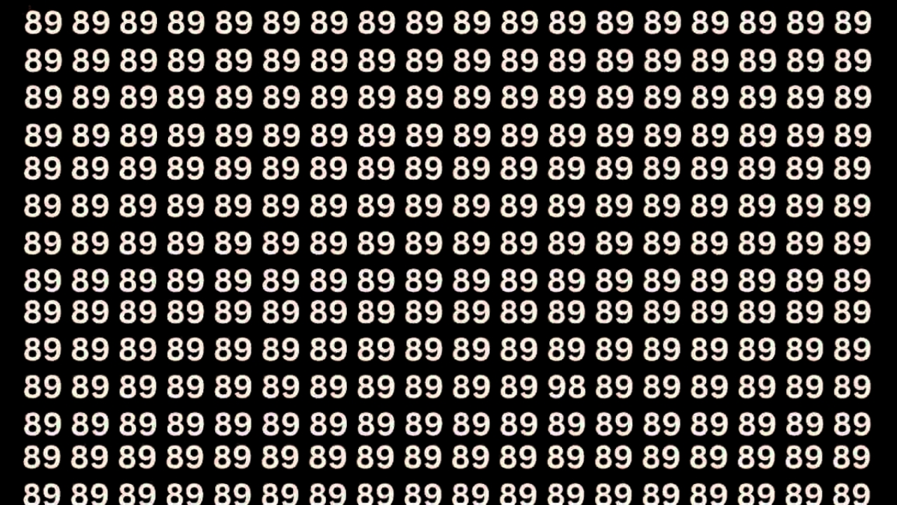 Hidden Number 98